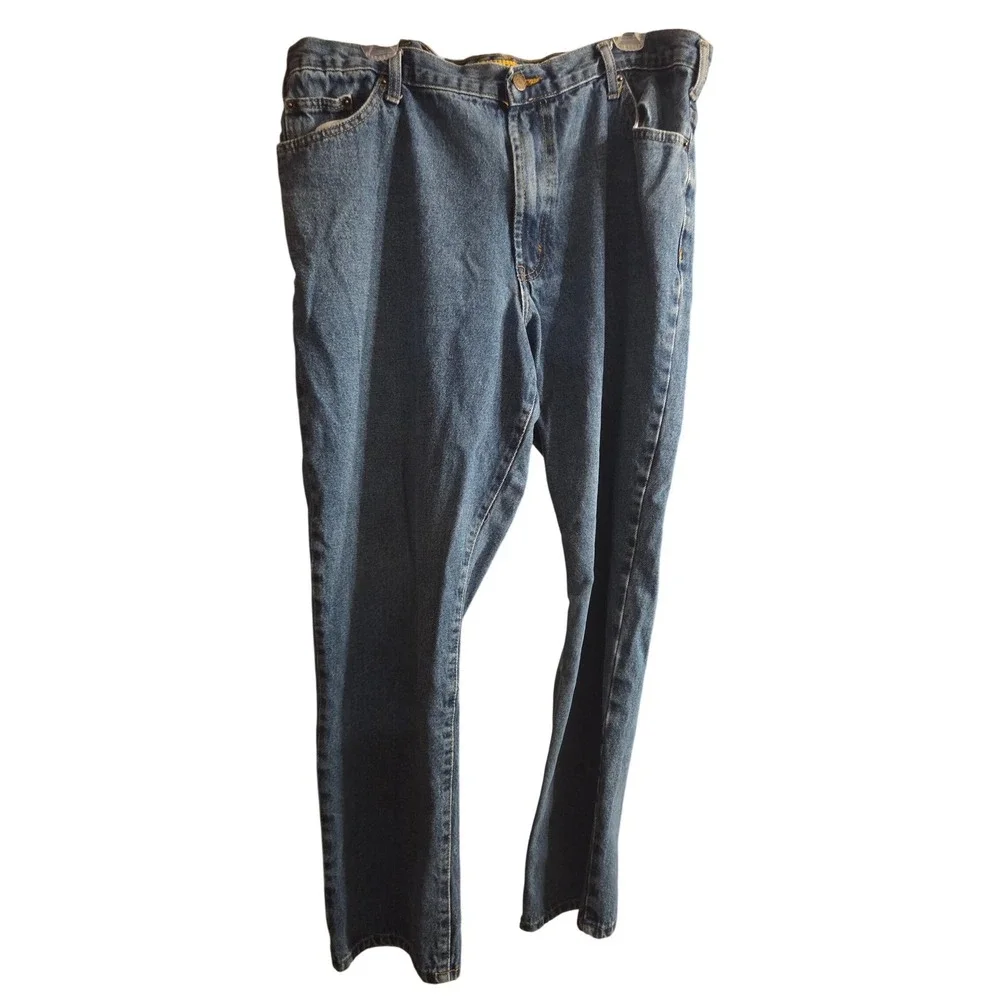 Lot 2 Real Ranch Relaxed Fit Jeans Mens 40x32, 34 Workwear Atwoods Western
